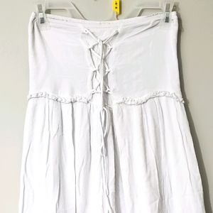 White Maxi Skirt Size Small